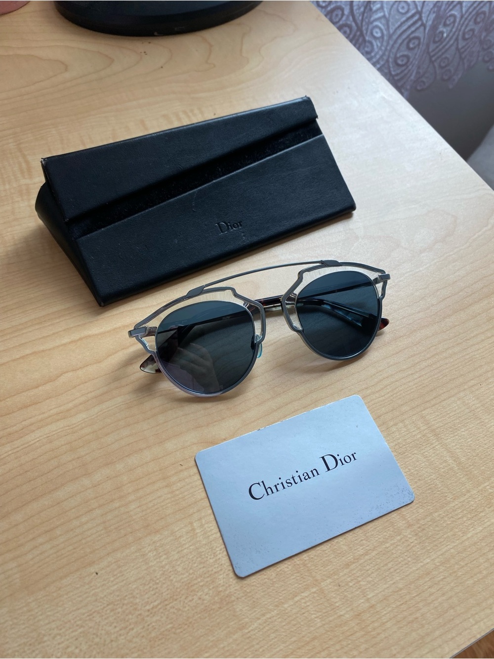 Dior SoReal Blue Reflective Sunglasses